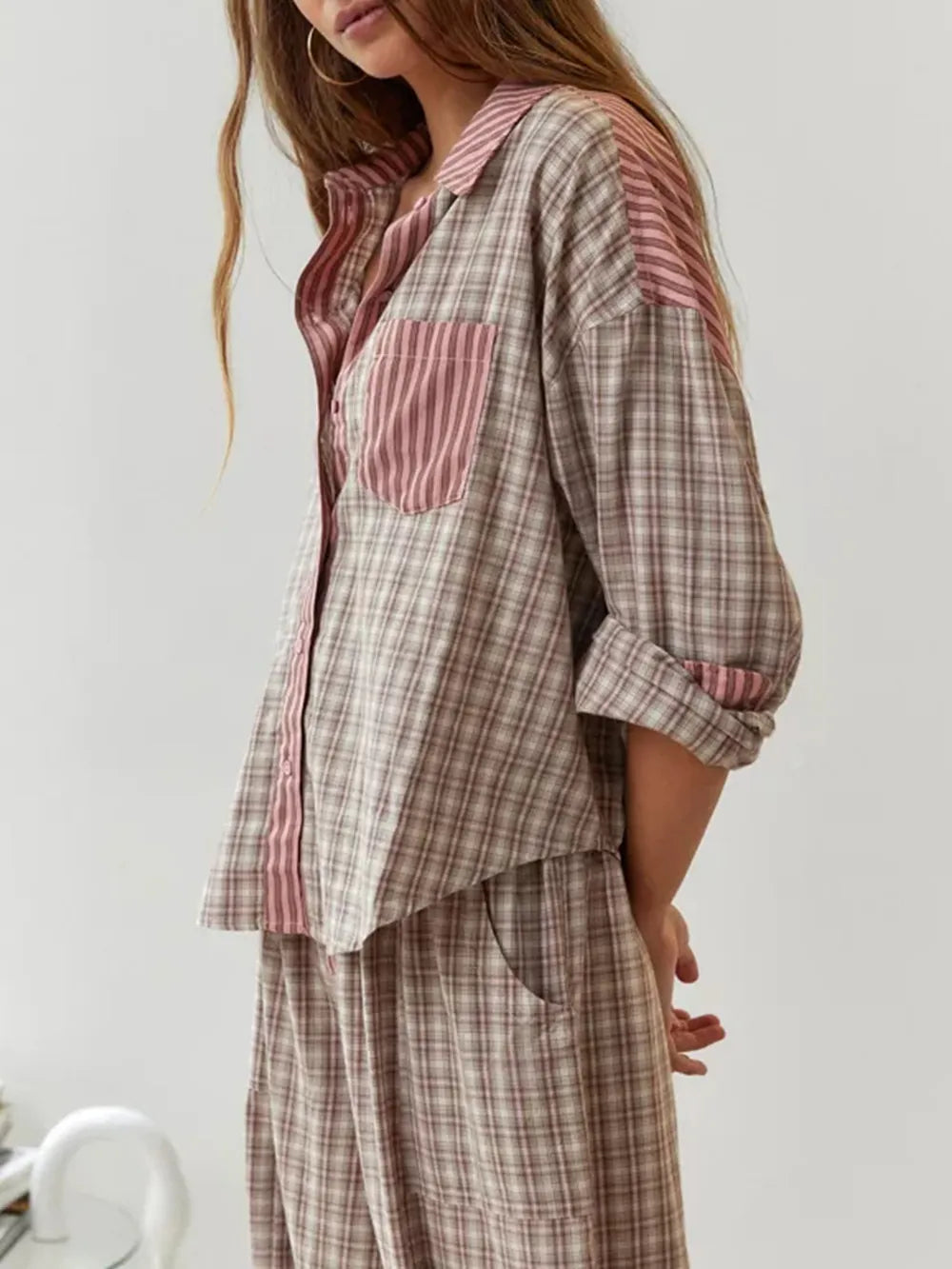Elena Two-Piece Loungewear Set