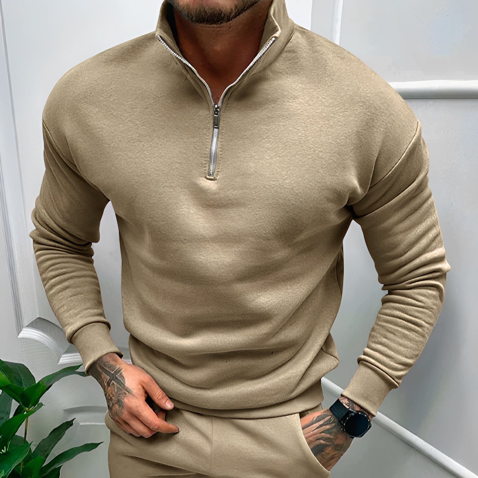 Robbie Half-Zip Jumper