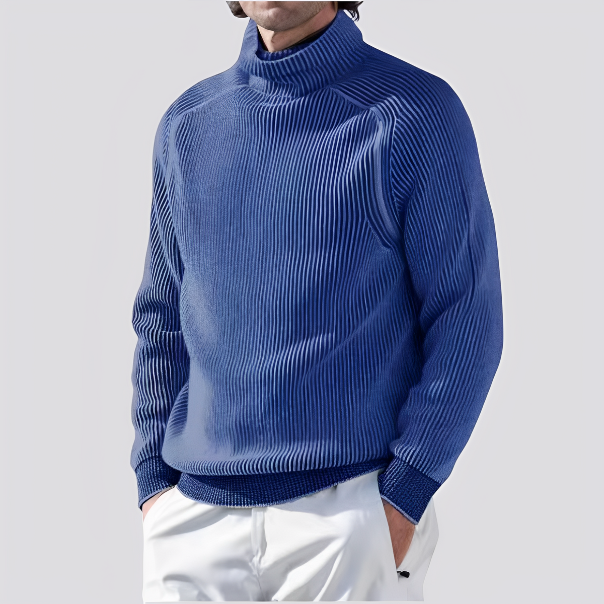 Zack Ribbed Knit Jumper
