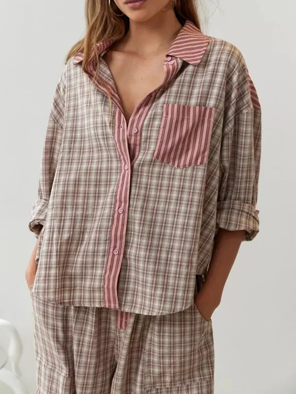 Elena Two-Piece Loungewear Set
