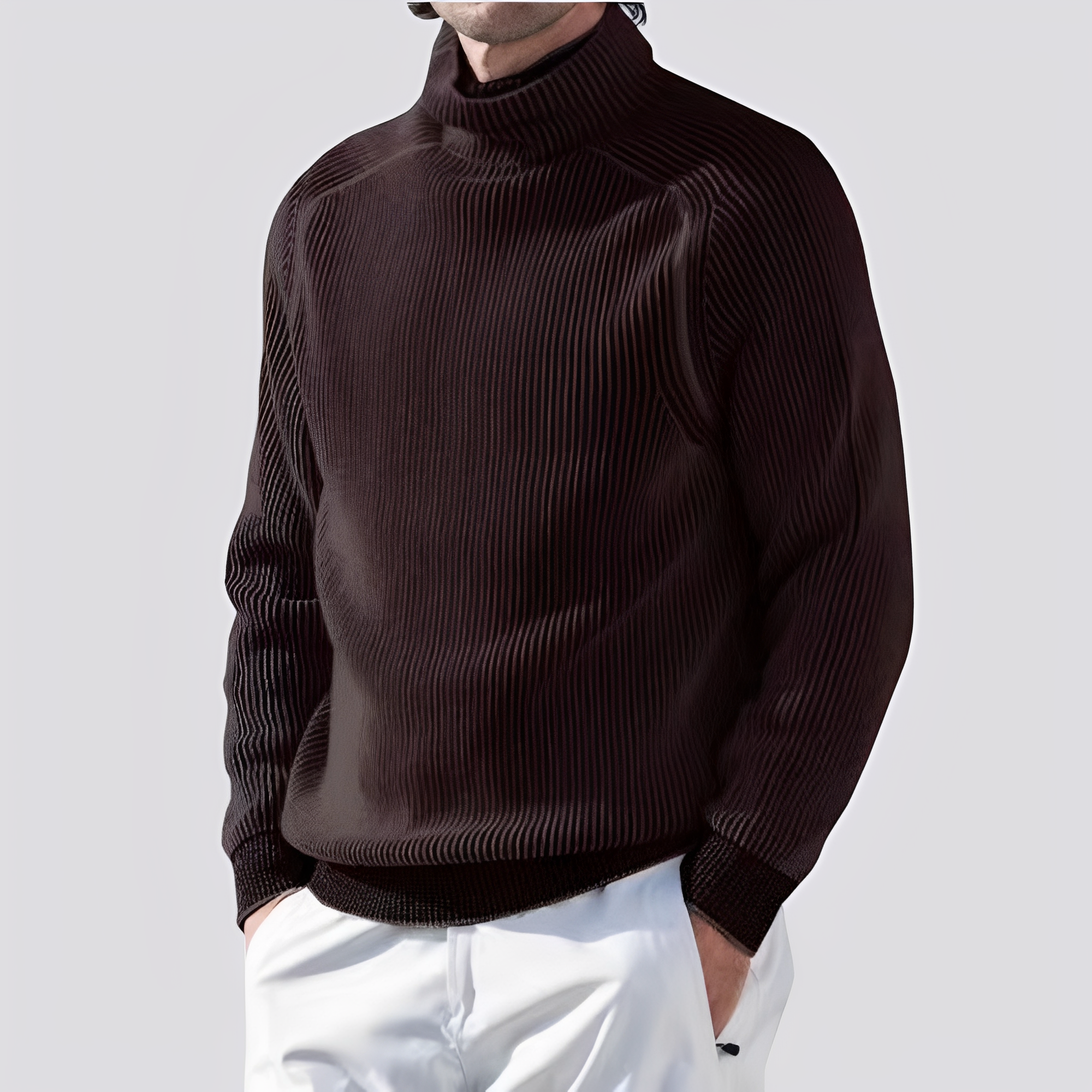 Zack Ribbed Knit Jumper