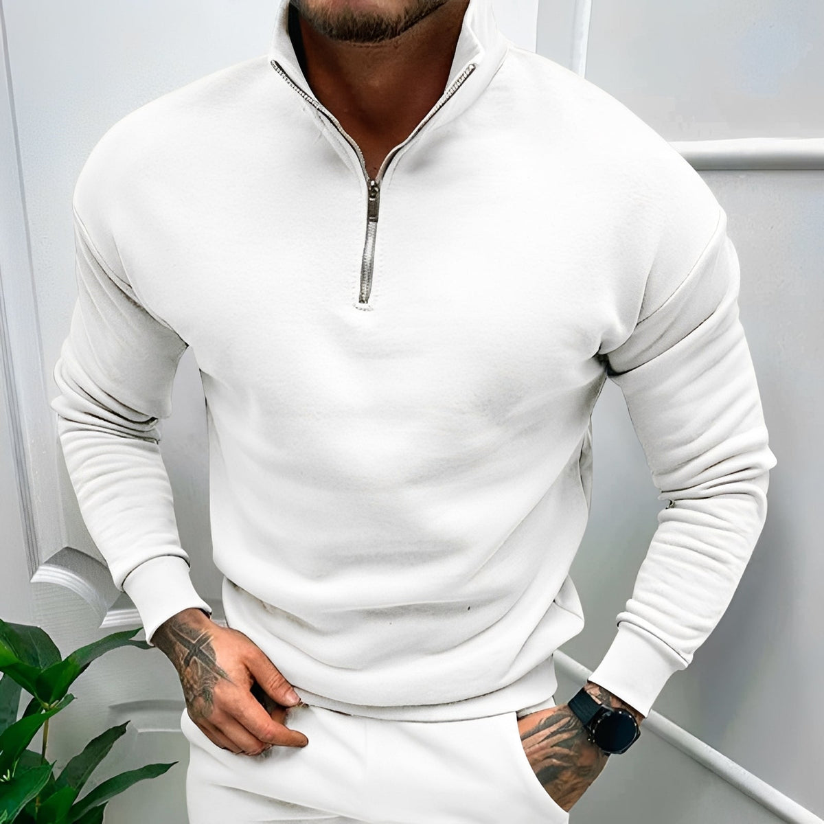 Robbie Half-Zip Jumper