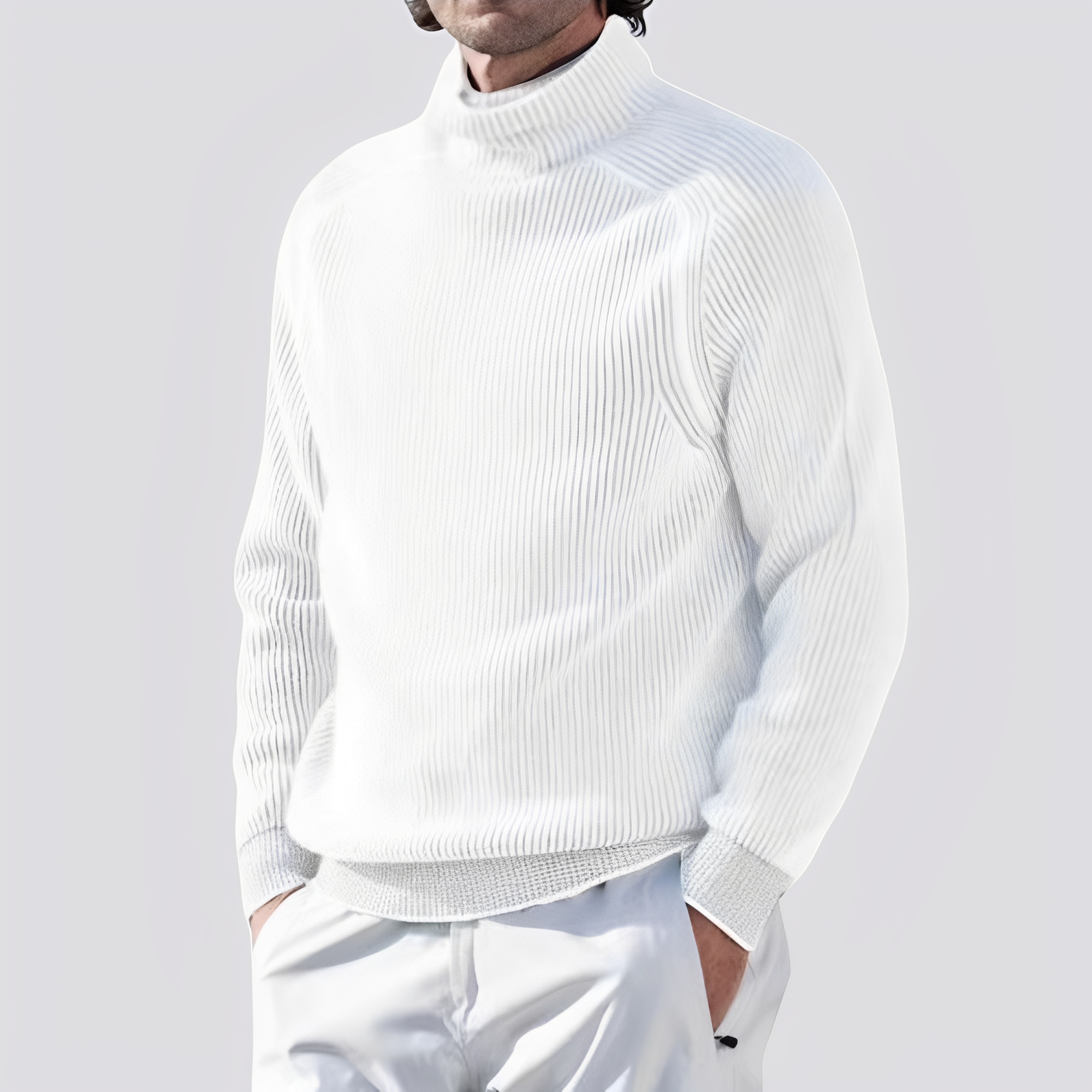 Zack Ribbed Knit Jumper