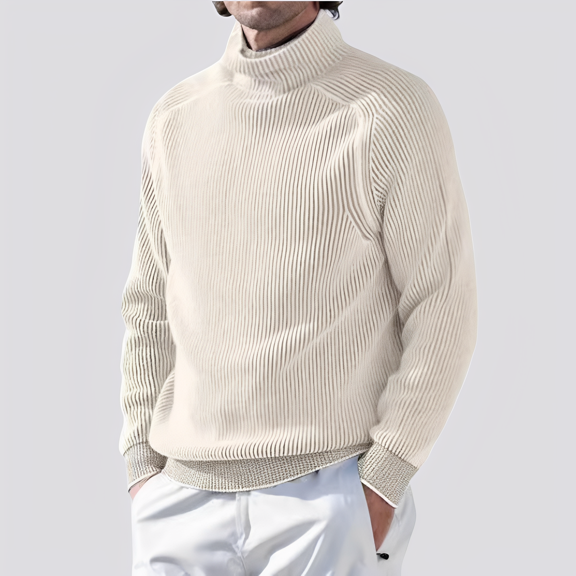 Zack Ribbed Knit Jumper