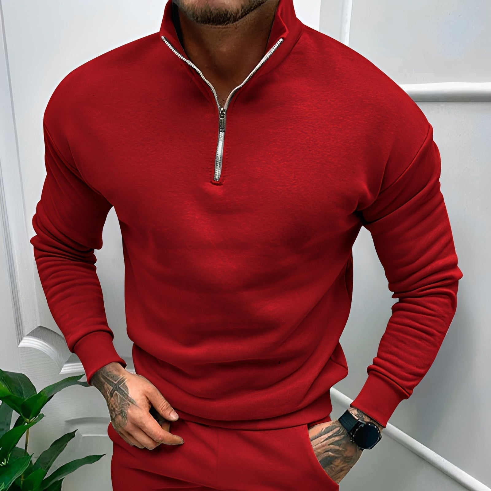 Robbie Half-Zip Jumper