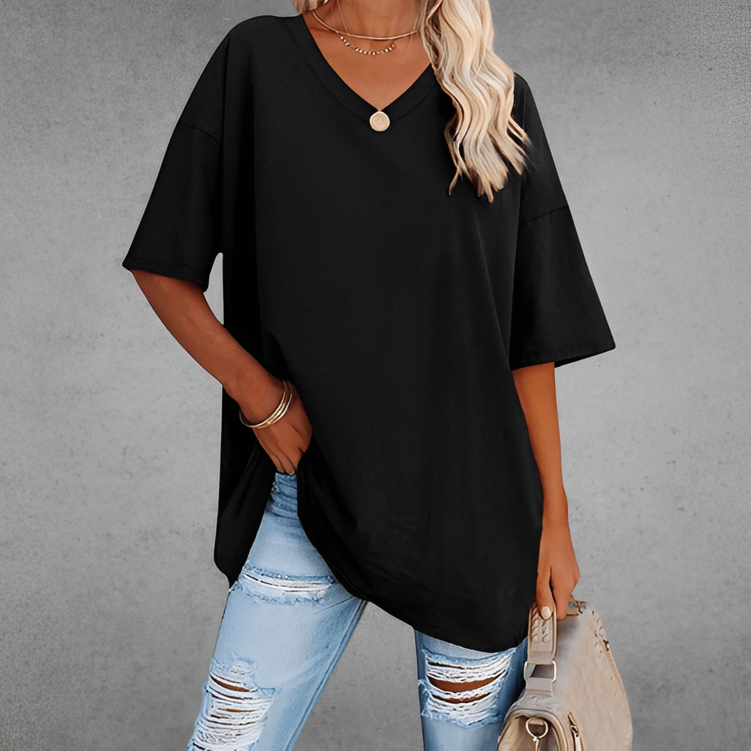 Andrea V-Neck Top