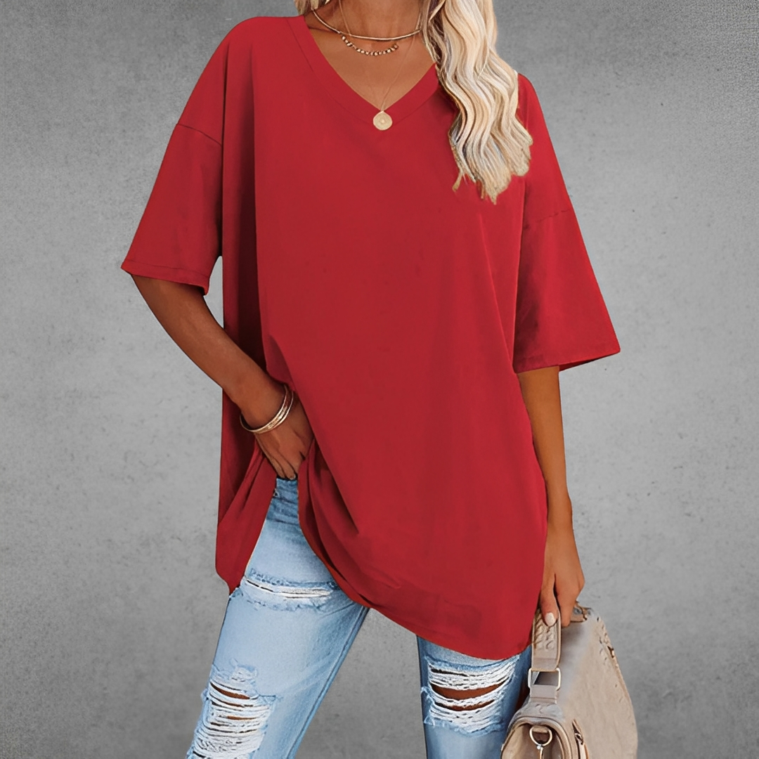 Andrea V-Neck Top