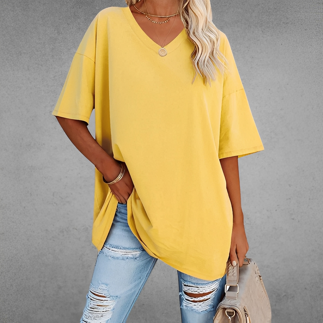 Andrea V-Neck Top