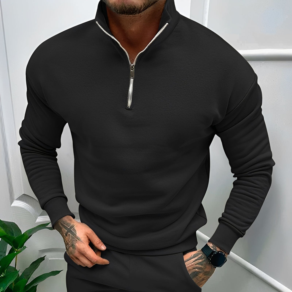 Robbie Half-Zip Jumper