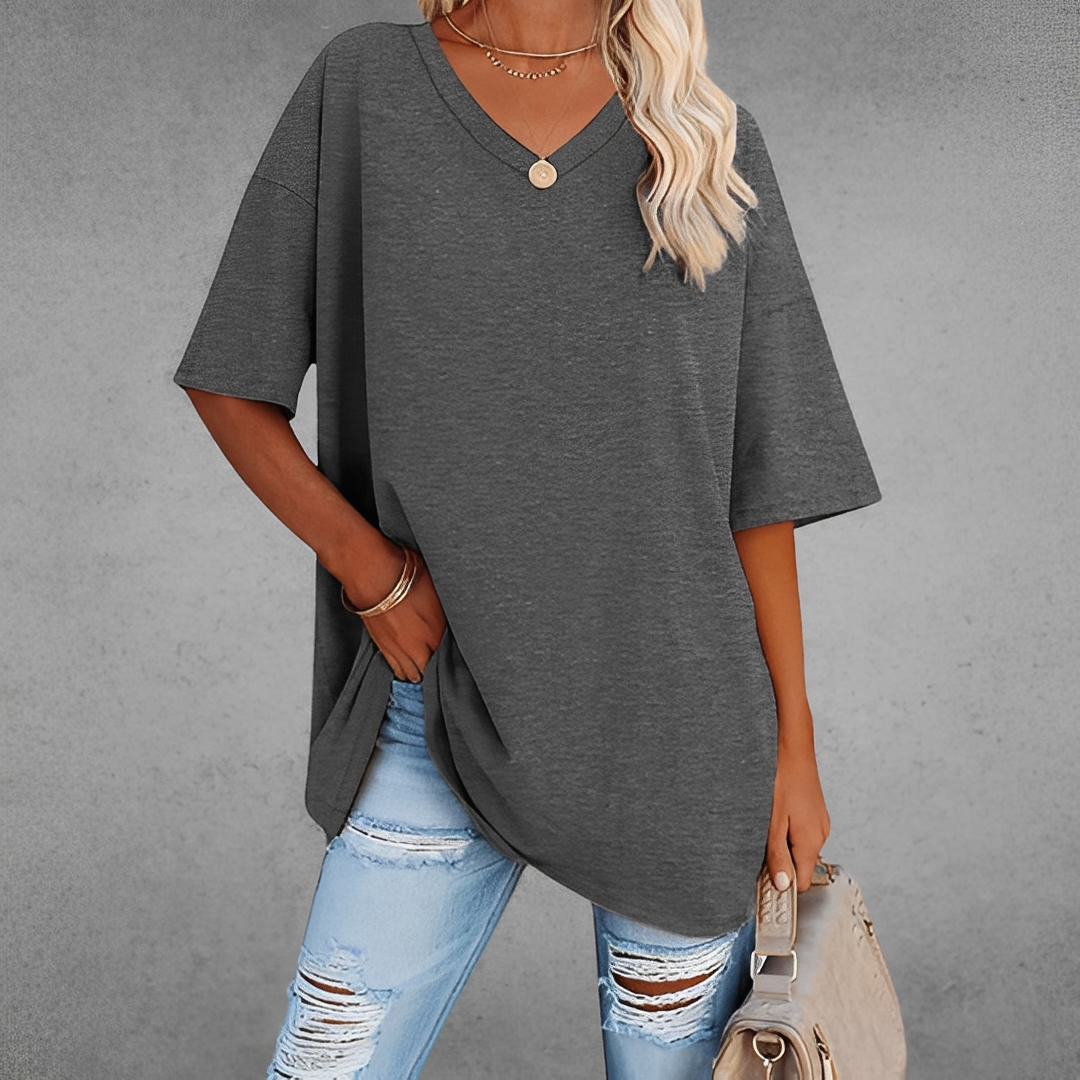Andrea V-Neck Top