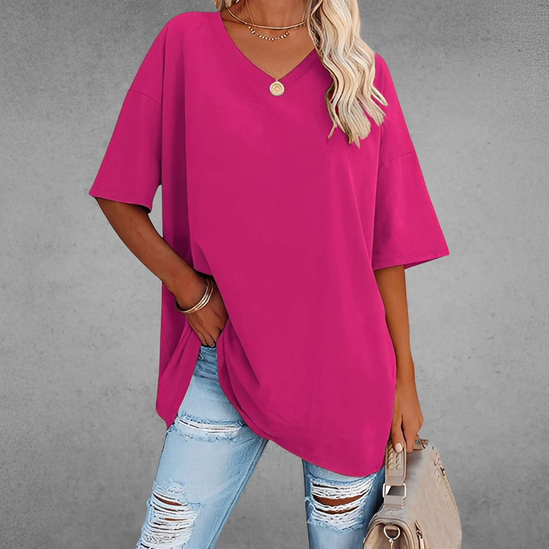 Andrea V-Neck Top