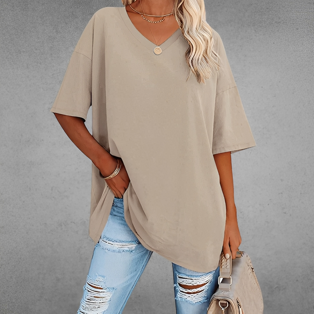 Andrea V-Neck Top