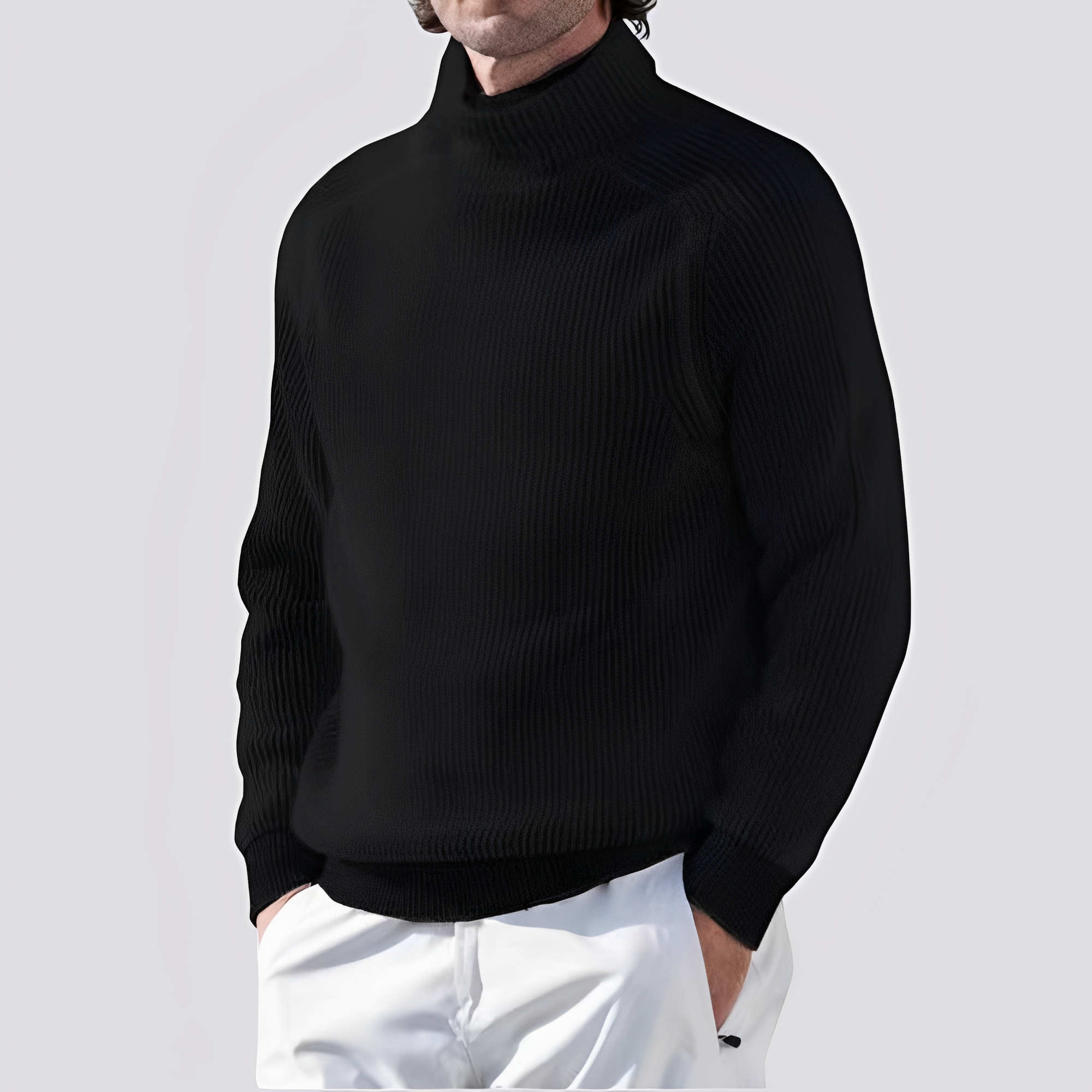 Zack Ribbed Knit Jumper
