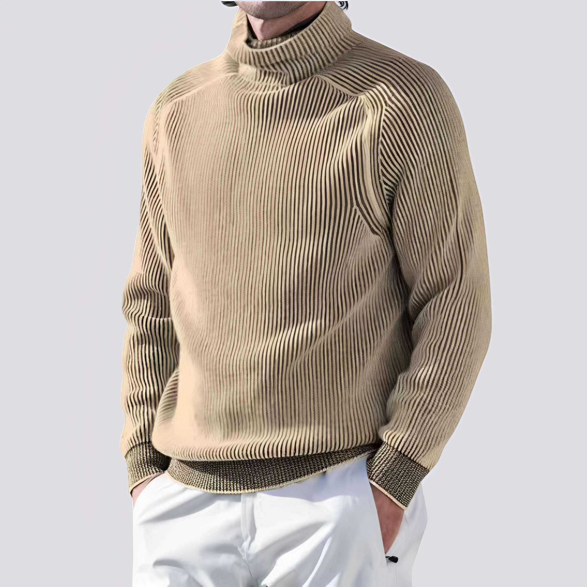 Zack Ribbed Knit Jumper