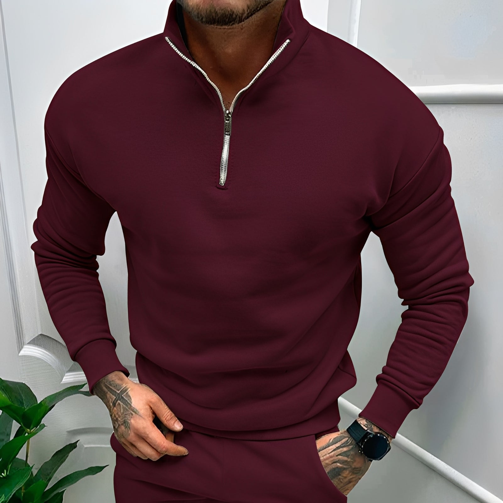 Robbie Half-Zip Jumper