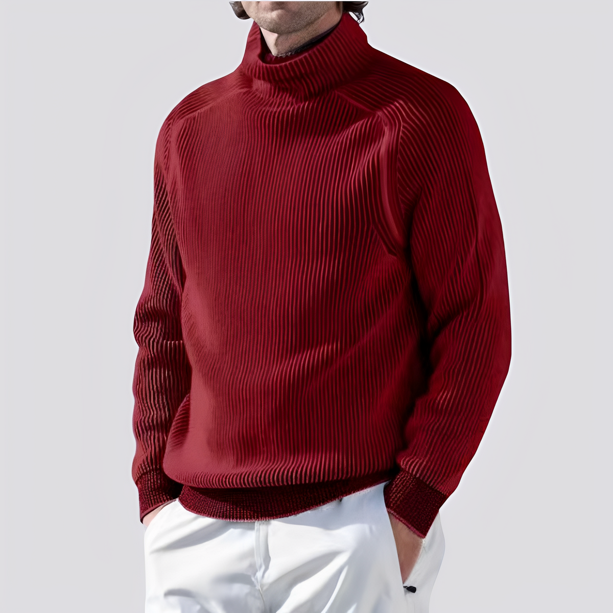 Zack Ribbed Knit Jumper