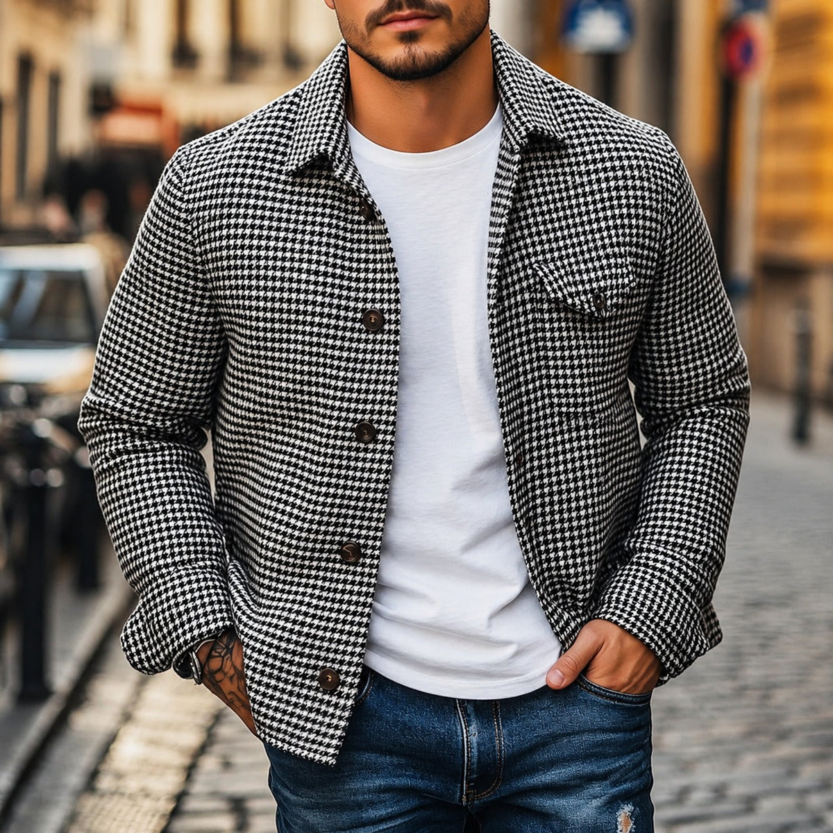 Andrew Shirt-Style Jacket
