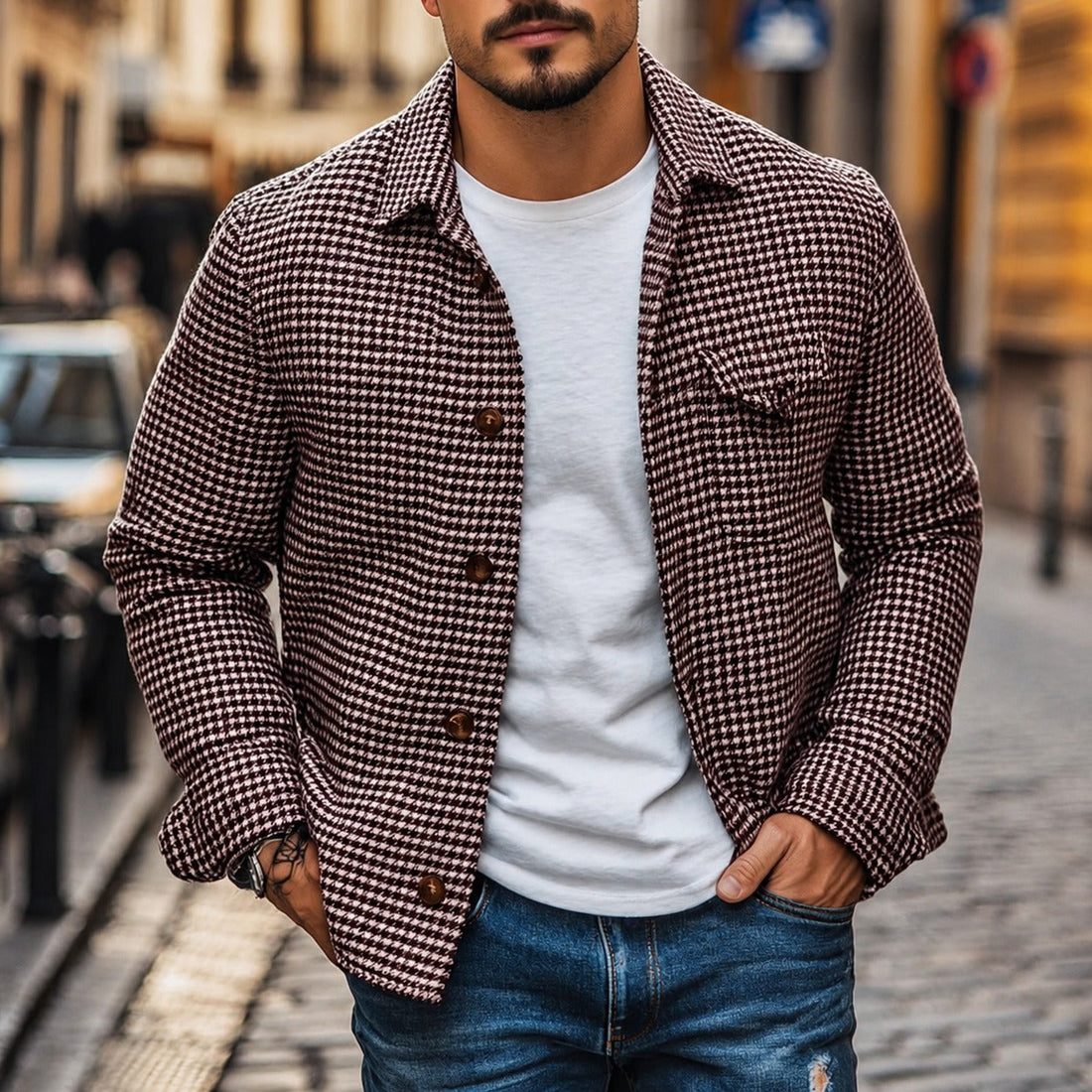 Andrew Shirt-Style Jacket