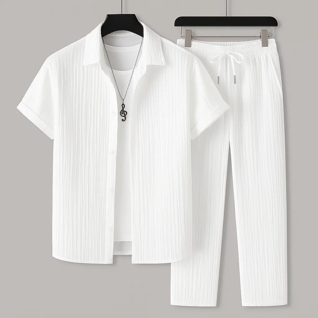 Kamil Striped Outfit Set