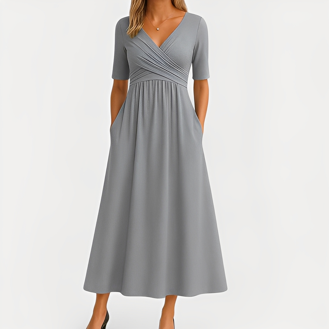 Maika V-Neck Dress