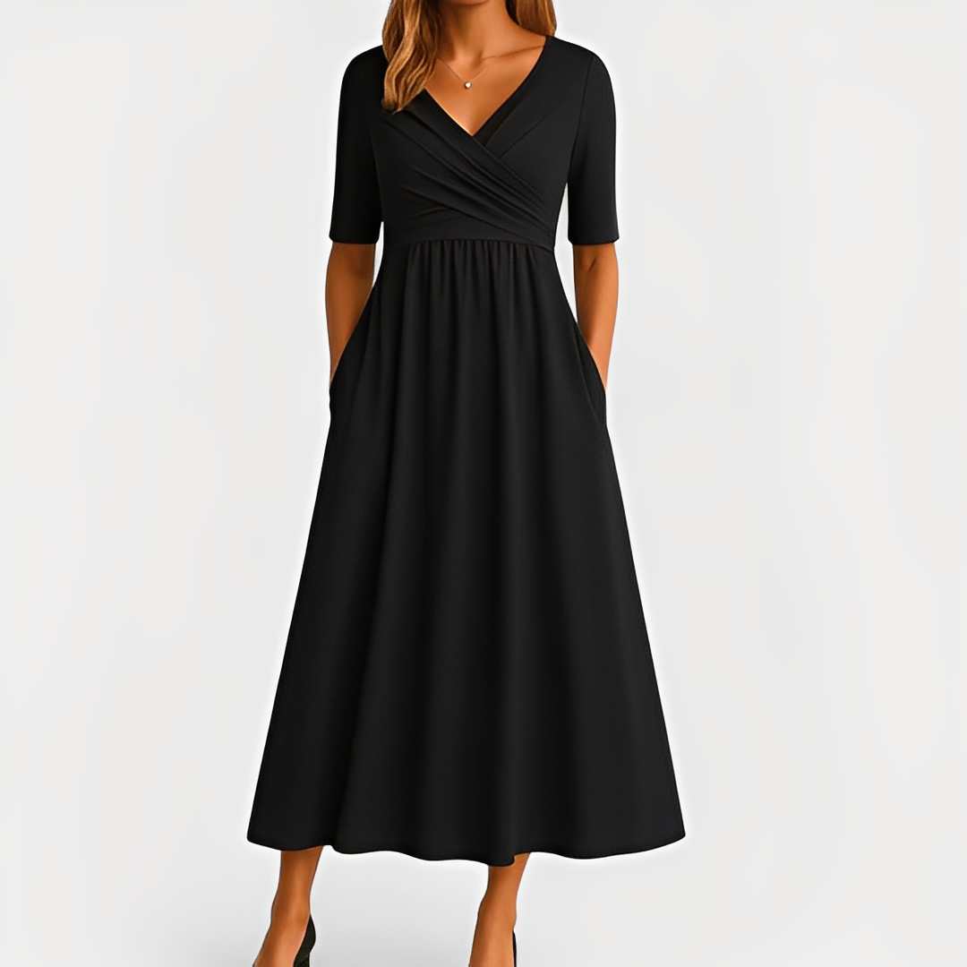 Maika V-Neck Dress
