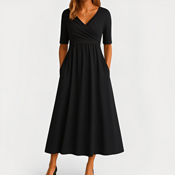 Maika V-Neck Dress