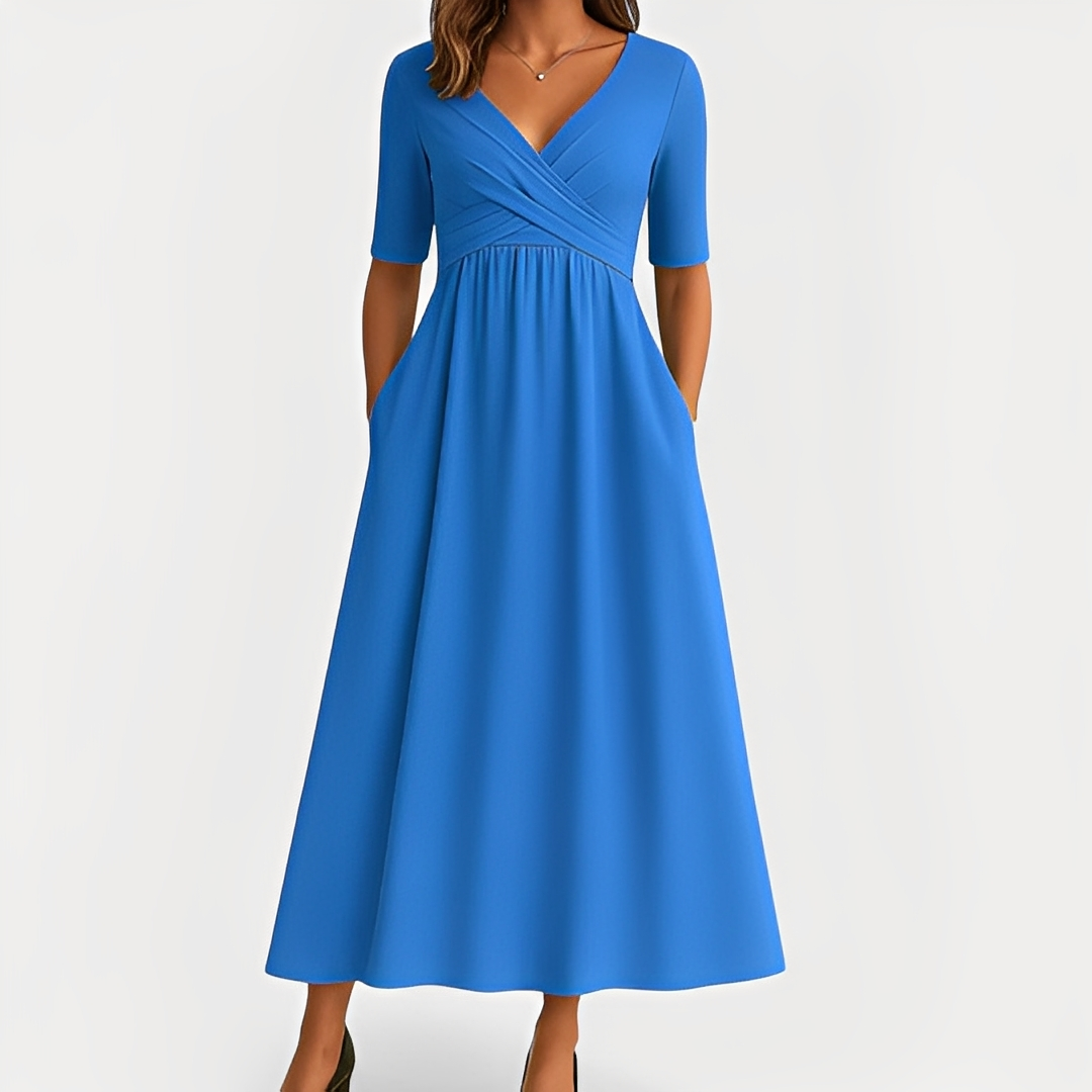 Maika V-Neck Dress