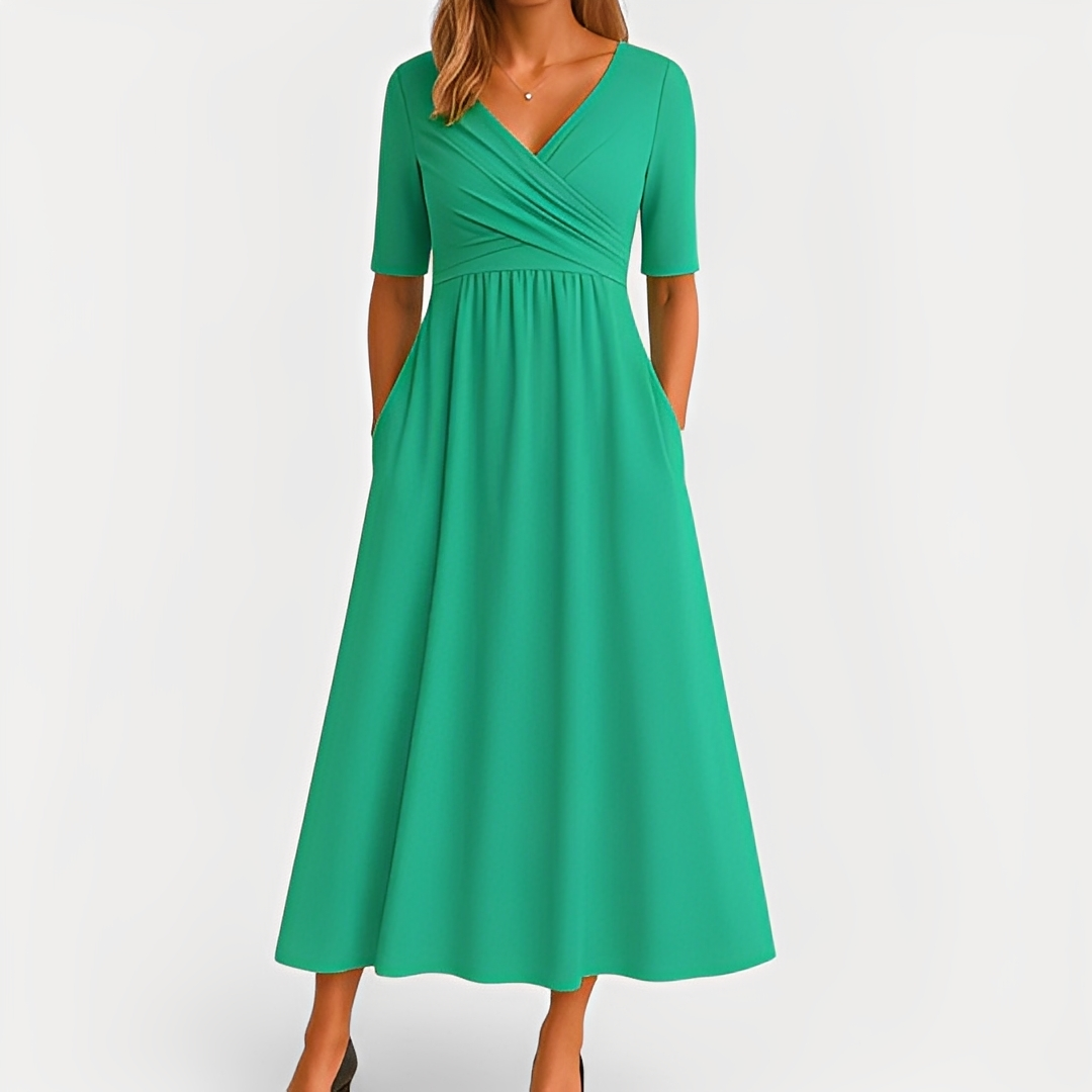Maika V-Neck Dress