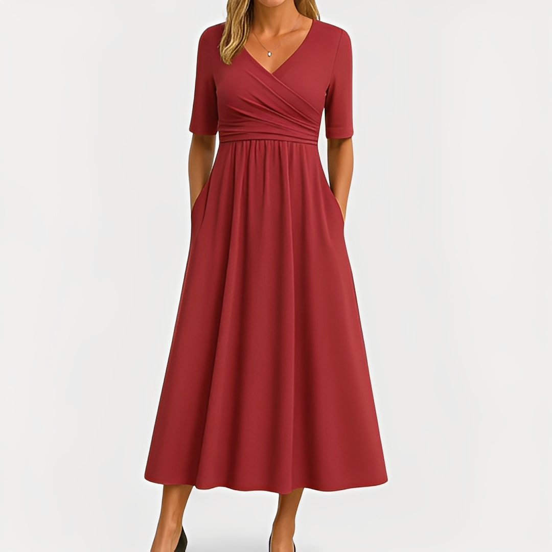 Maika V-Neck Dress