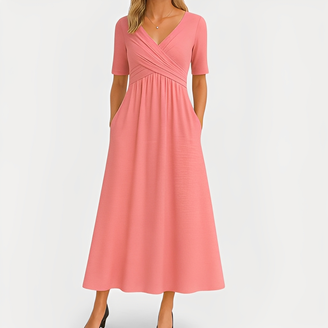 Maika V-Neck Dress