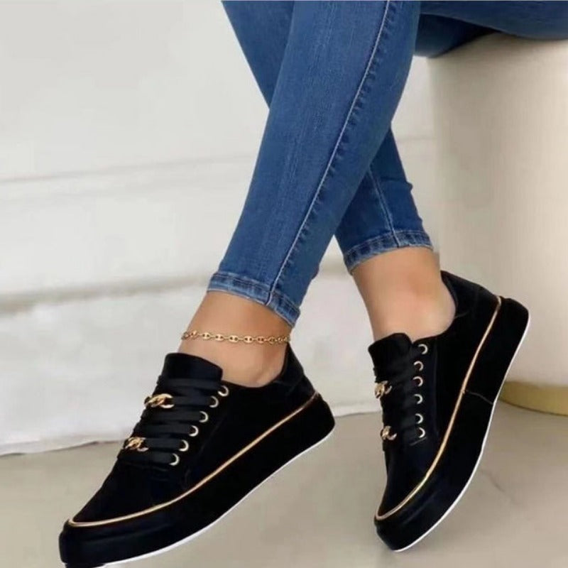 Reese Lace-Up Trainers