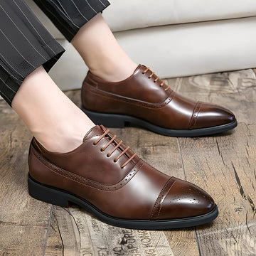Fulton Brogue Detail Shoes