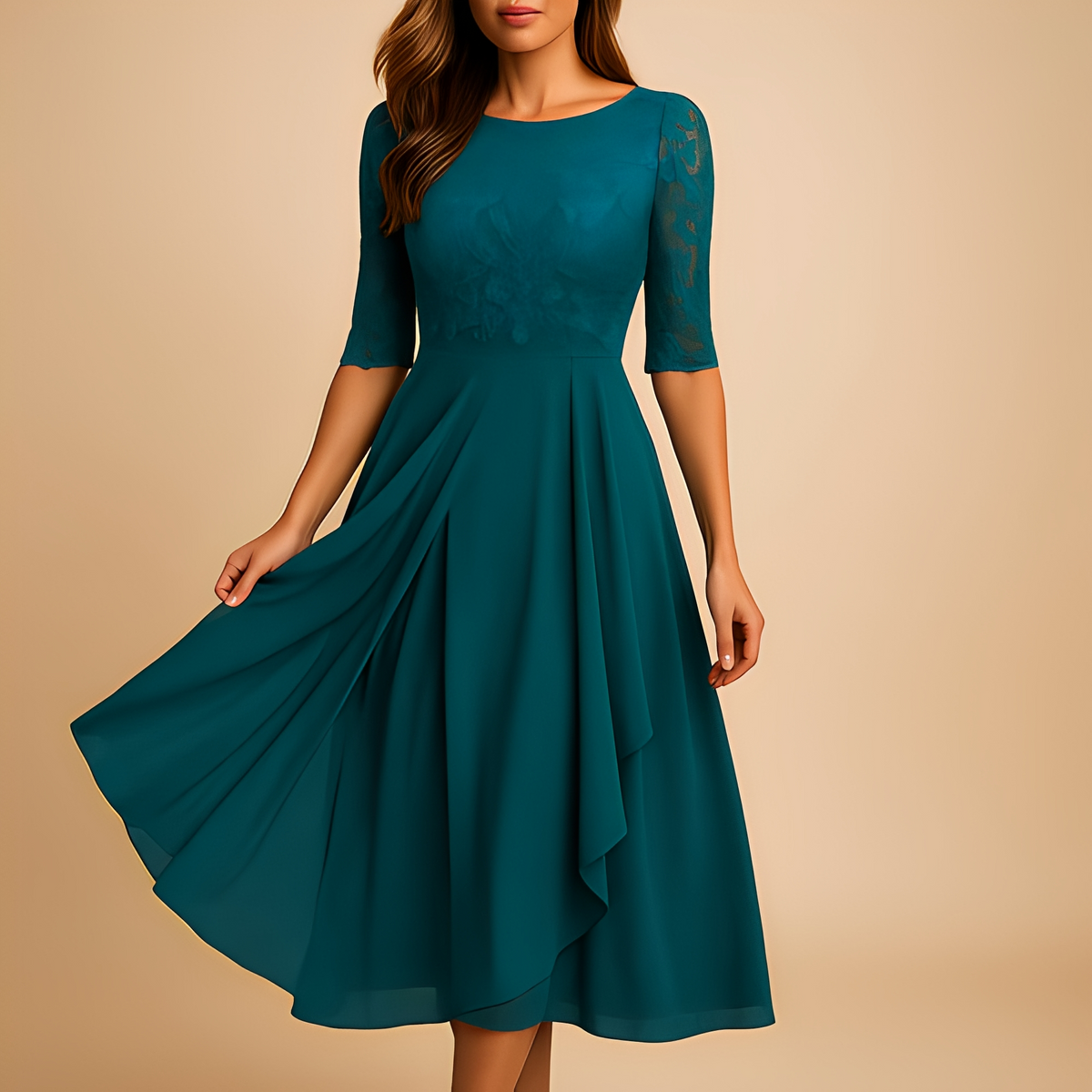 Aleka Midi Dress