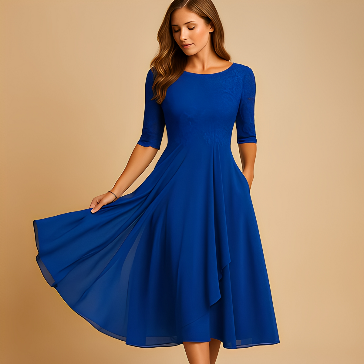 Aleka Midi Dress